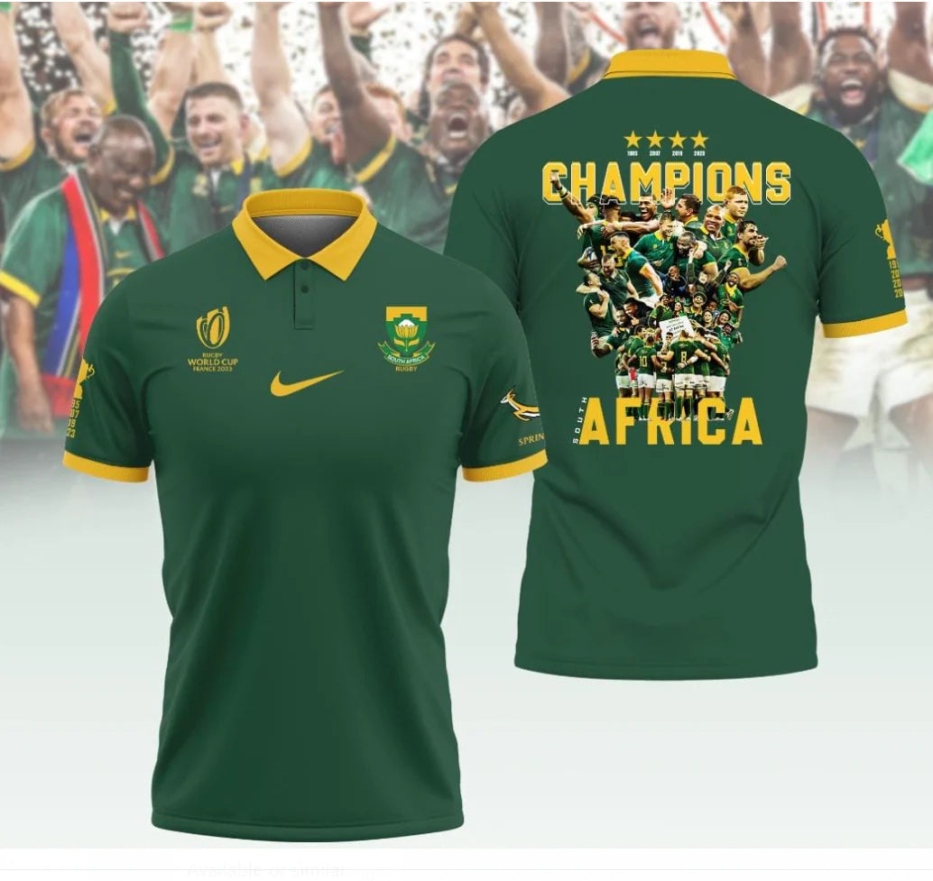 Official SA Legacy Threads™ South Africa 2023 World Cup Winners Jersey